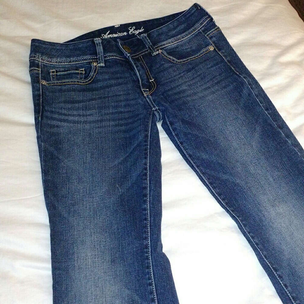 American Eagle - Indigo Denim Original Boot Jeans - Picture 7 of 13